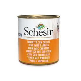 Schesir Adult atún con zanahorias lata para perros