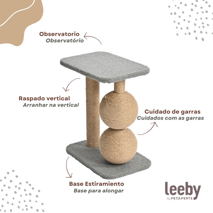 Leeby Jolly rascador de yute para gatos, , large Imagen numero 3