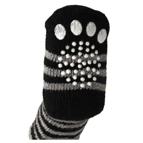 Karlie Calcetines Negro y Gris para perros thumbnail