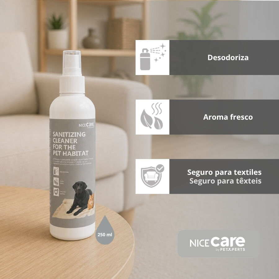 Nice Care Detergente Limpiador Higienizante Habitat para perros y gatos, , large Imagen numero 3