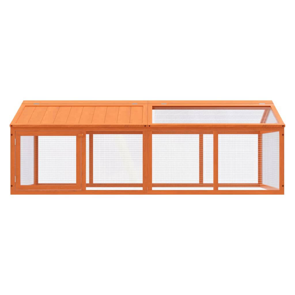 VidaXL Corral madera pino maciza para pájaros thumbnail