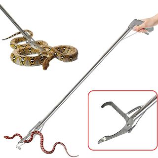 Reptilhábitat Pinza Plegable Para Manipular Serpientes