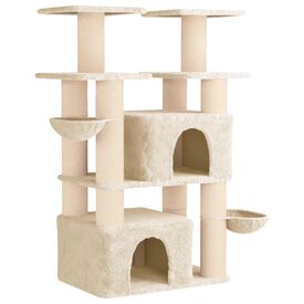 vidaXL &Aacute;rbol para gatos con postes de sisal 2 uds. Parque Muebles Felinos