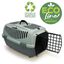 Arquivet ecoline transportín de plástico reciclado gris para mascotas, , large indicador imagen numero 3