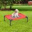 Cama elevadora de exterior PawHut para mascotas color Rojo, , large indicador imagen numero 3