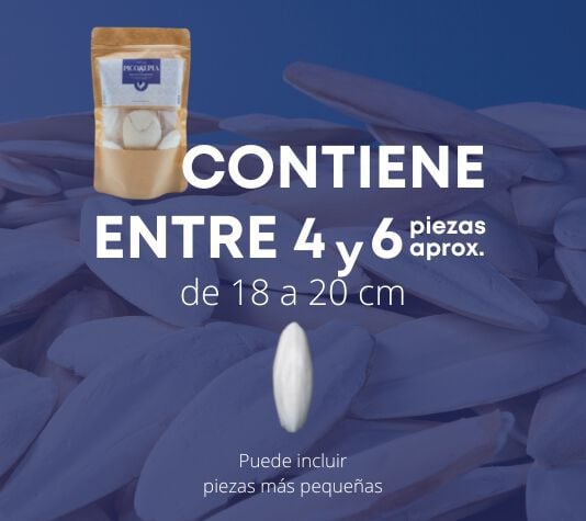 Hueso de Sepia para P&aacute;jaros y Tortugas | PicoSepia 200 gr | Jibia para Periquitos, Canarios y Otros Animales | Aporta Calcio, , large Imagen numero 3