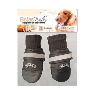 Botas para perros Arquivet Walker ajustables en negro