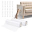 Nobleza Protector de Muebles Gatos, Antiarañazos Gatos Sofa, Transparente Protectores de Sofa para Arañazo con 60 Tornillos para Puerta, Pared, Sofá, , large indicador imagen numero 1