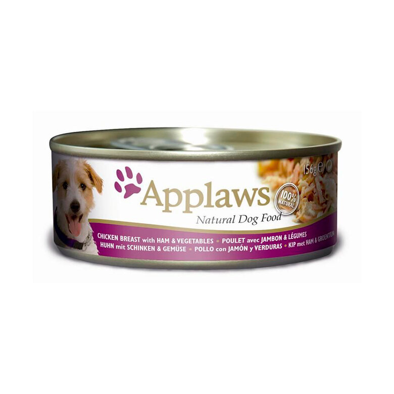 Applaws Pollo y Jamón lata para perros  , , large image number null