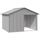 VidaXL Caseta Gris para perros, , large image number null