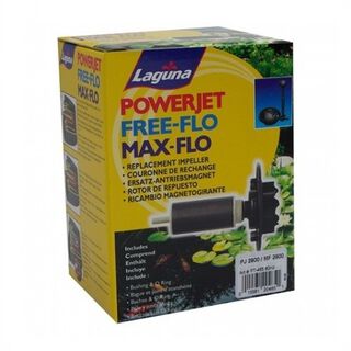 Rotor Powerjet/Max Flo 1100 para acuarios color Negro