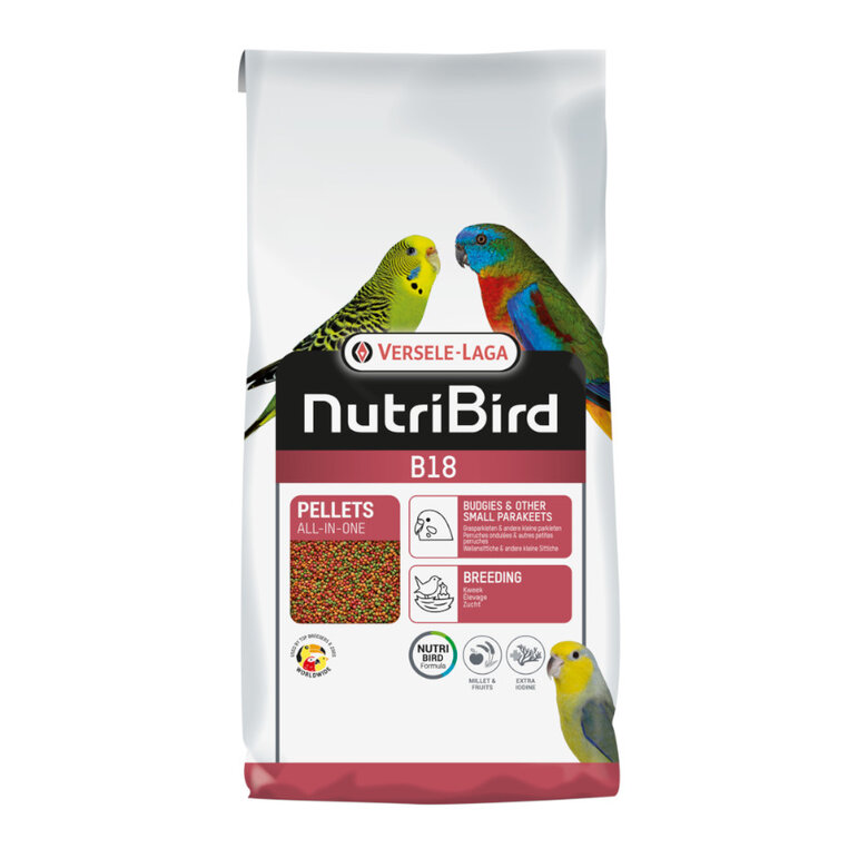 3 kg Versele-Laga NutriBird B18 pienso para periquitos y aves pequeñas