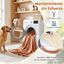 COSTWAY Cama para Perros de Tama&ntilde;o Humano, con Base Antideslizante, Borde Desmontable, Funda de Felpa Lavable y Manta, Cama Perro Viscoelastica para Sal&oacute;n y Dormitorio, 185 x 78 x 21 cm, , large indicador imagen numero 5
