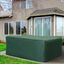Outsunny Funda para Muebles de Jard&iacute;n 245x165x55 cm Cubierta de Protecci&oacute;n de Exterior con Ojales de Aluminio y Tela Oxford Impermeable para Terraza Patio Balc&oacute;n Verde, , large indicador imagen numero 2
