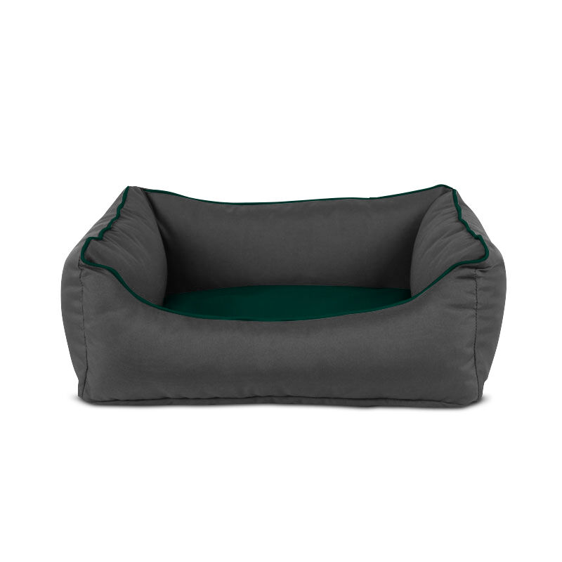 Gauty Cama para Perros y Gatos  Tela Impermeable - Gris y verde, , large Imagen numero 1