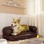 Vidaxl cama rectangular marrón para perros, , large indicador imagen numero 2