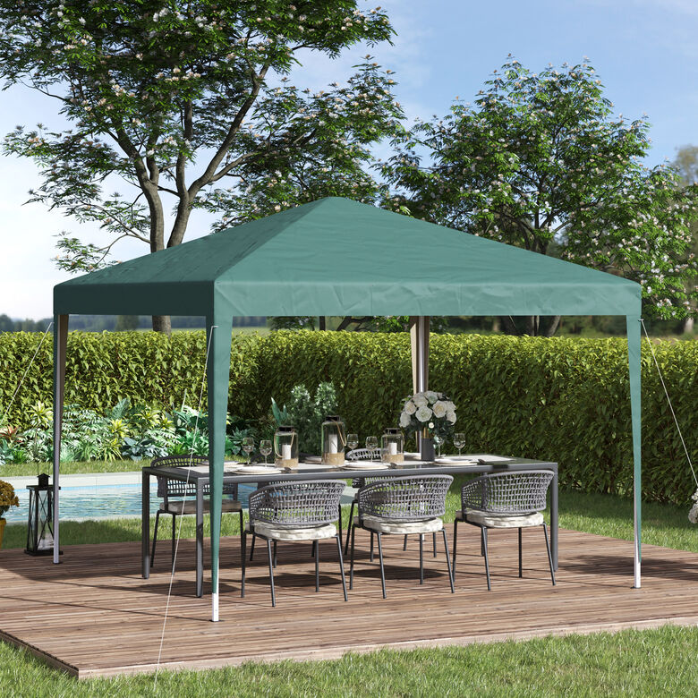 Outsunny Carpa Plegable Verde thumbnail