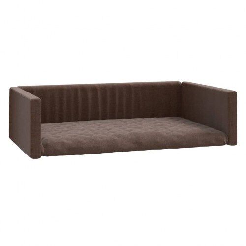 Vidaxl cama de maletero marr&oacute;n para perros, , large Imagen numero 1