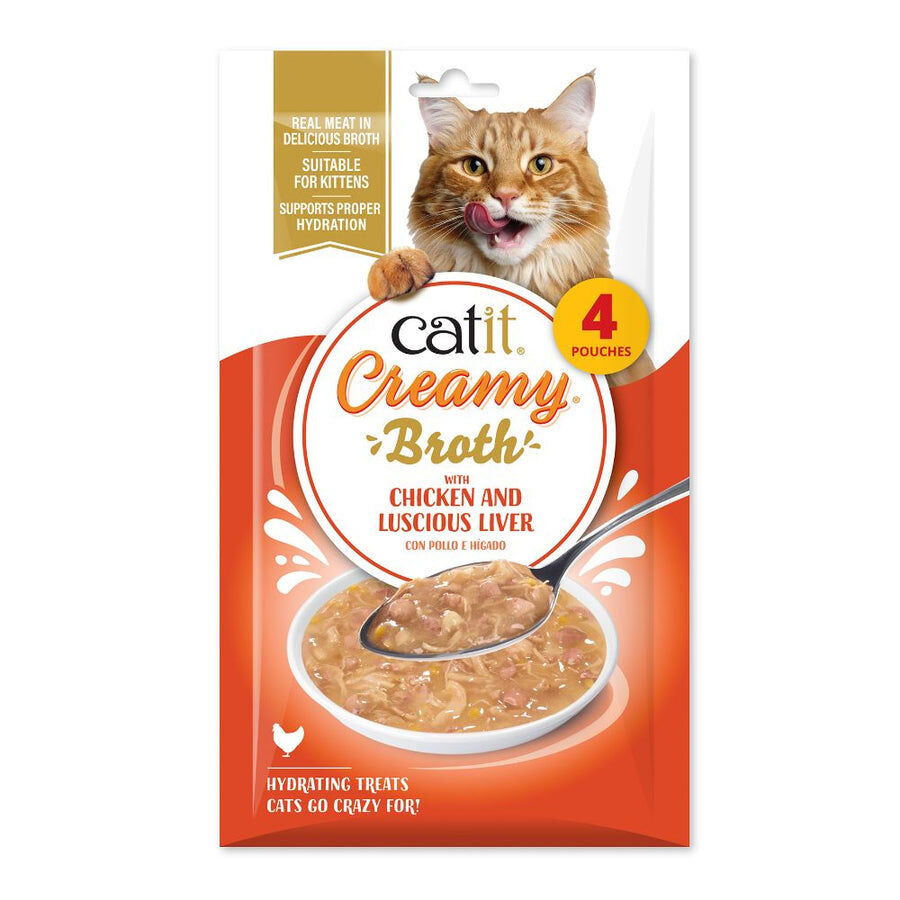 Catit Creamy Broth Pollo, , large Imagen numero 1