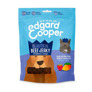 Edgard & Cooper Jerky de Ternera para perros