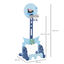HOMCOM Set de deportes Azul con Soporte 4 en 1 para niños, , large indicador imagen numero 3