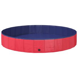 vidaXL Piscina para Perros PVC Grueso mascotas Nadar Ba&ntilde;o de al Aire Libre