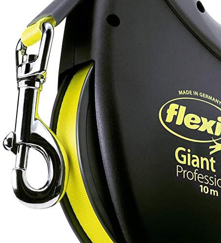 Flexi Cinta profesional 10 metros negra para perros grandes thumbnail