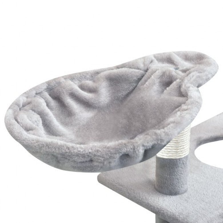 Rascador para gatos poste rascador de sisal color Gris, , large image number null