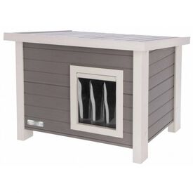 Caseta Kerbl para gatos color Gris