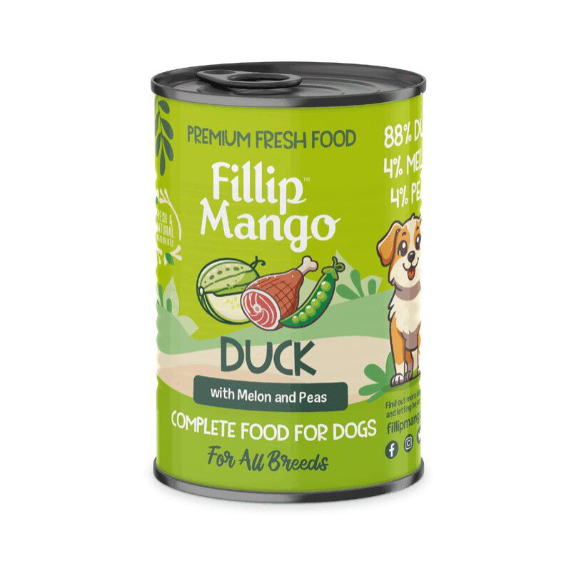 Pienso FIllip Mango para perros de pato, mel&oacute;n y guisantes 400gr, , large Imagen numero 1