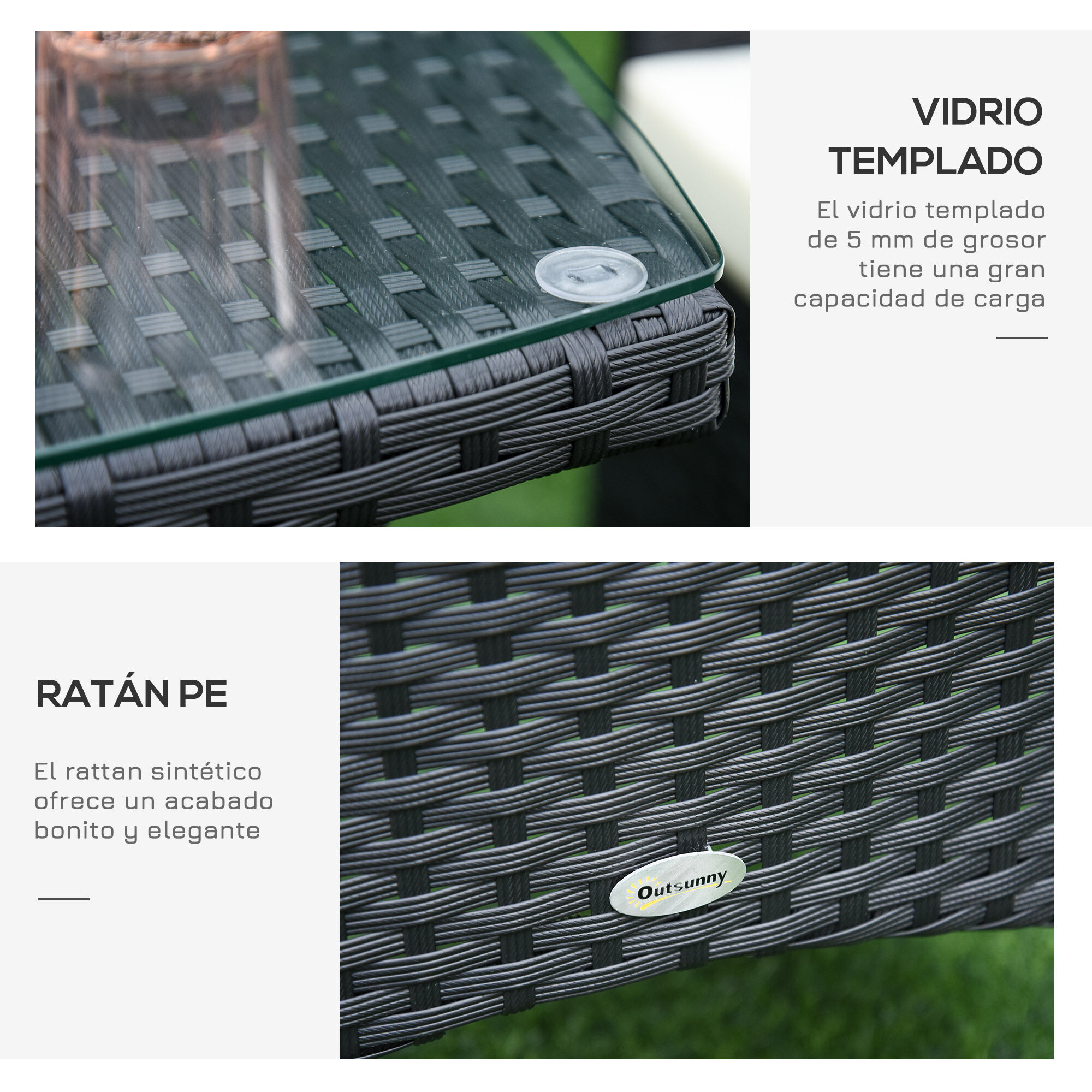 Outsunny Conjunto de Muebles para jardín thumbnail