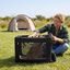 COSTWAY Transport&iacute;n para Perros Plegable, Bolsa Transporte para Gatos con Ventanas de Malla, 3 Puertas y Bolsillos Extra&iacute;bles, Portador de Viaje para Mascotas Interior y Exterior (Negro, M), , large indicador imagen numero 7