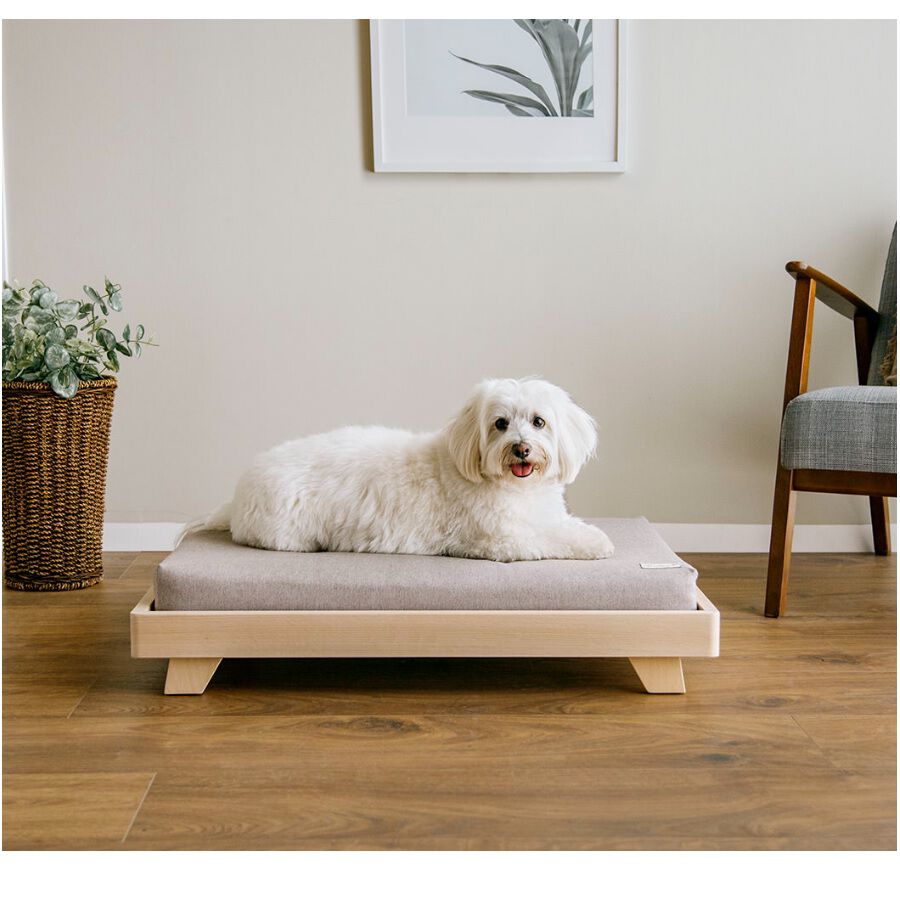 Micupets tatami koda cama madera de natural para perros, , large Imagen numero 4