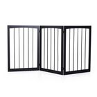 Pawhut barrera de seguridad portátil y plegable para perros, , large image number null