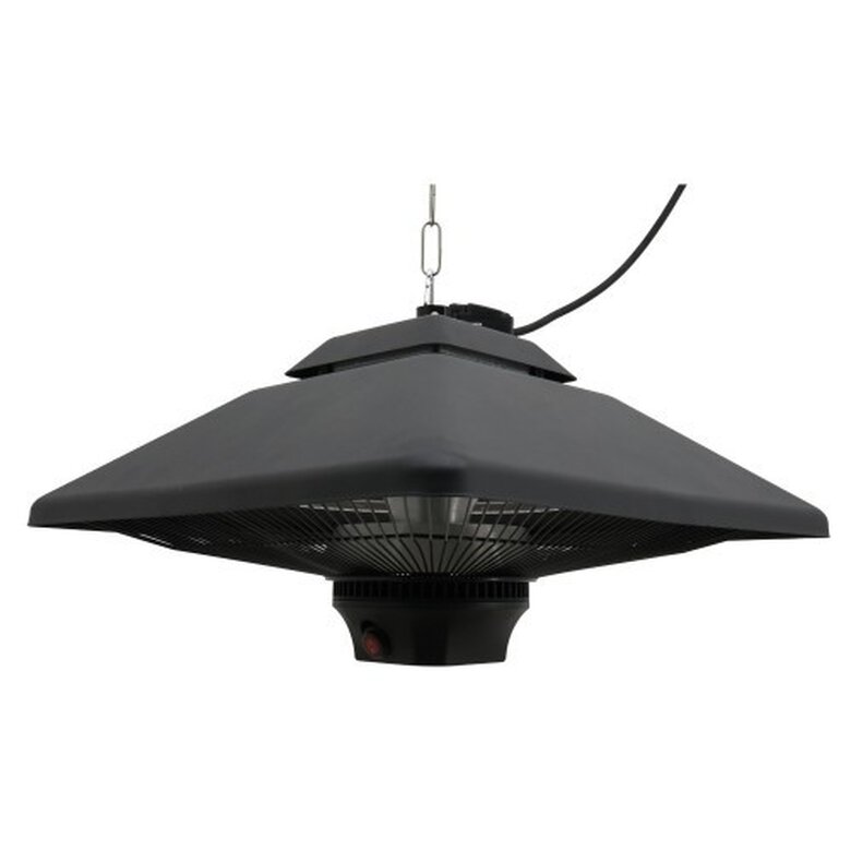 Estufa colgante Outsunny para techo con control remoto color Negro, , large image number null