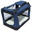 Transportin para perros plegable Yatek de entradas laterales y superiores con alta visibilidad, confort y seguridad para tu mascota, talla XXL (91,4 x 63,5 x 63,5 cm), , large indicador imagen numero 2