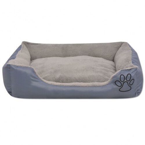 Cama/coj&iacute;n para perros color Gris, , large Imagen numero 4