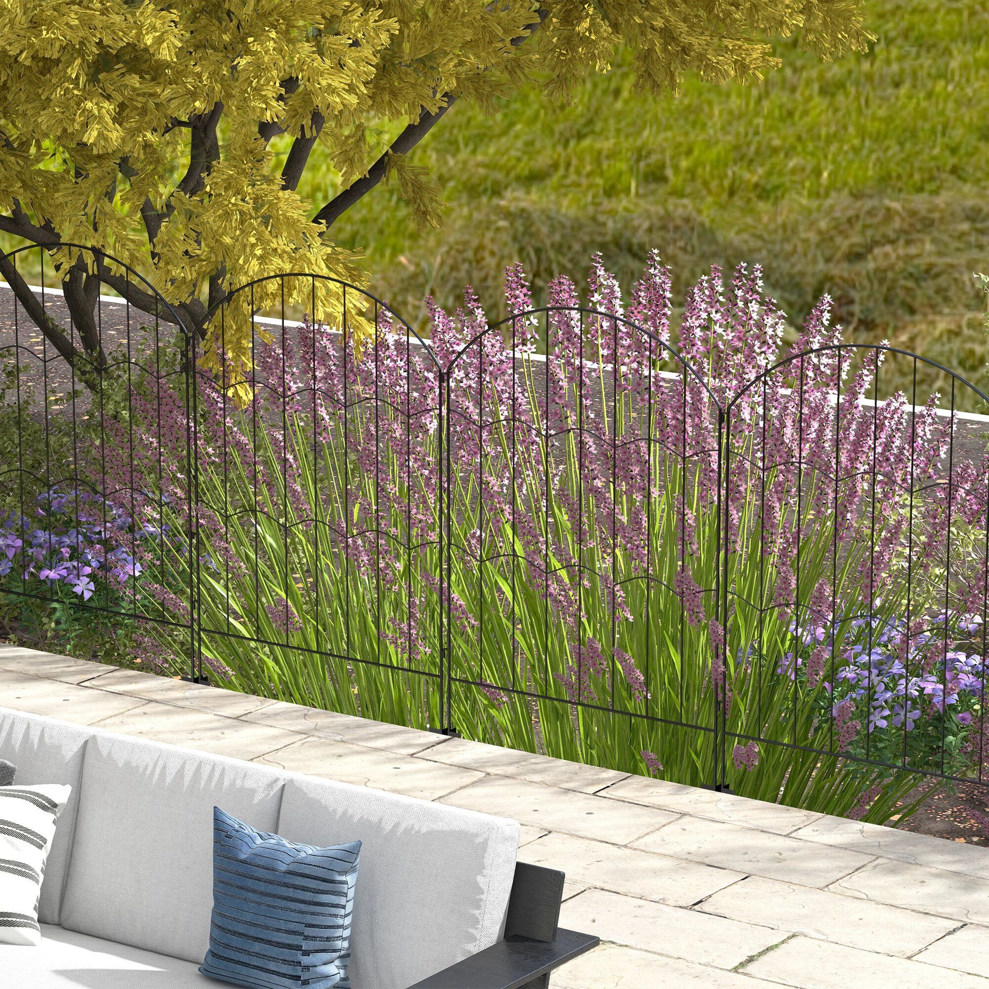 Outsunny Vallas De Jardín Negro thumbnail