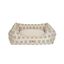Pet and Co Cama Kingston Flowers Taupe para Perros, , large indicador imagen numero 1