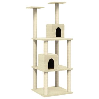 VidalXL Rascador para Estirarse color Crema para Gatos