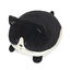 Balvi Cojín Kitty Frac Color blanco y negro Un peluche de lo más blandito Poliéster 20x33x30 cm, , large indicador imagen numero 1