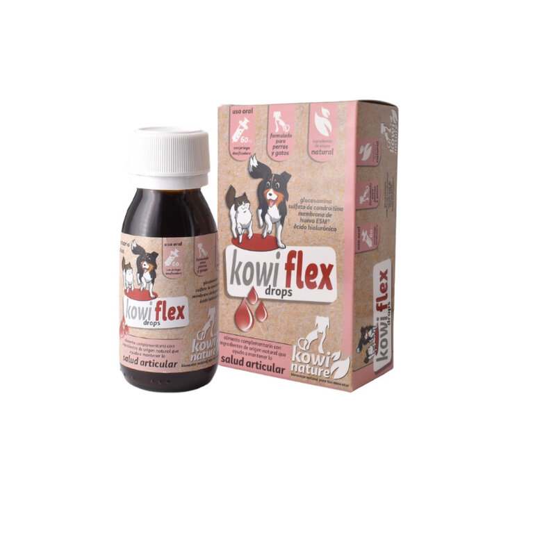 PINISAN Condroprotector natural KOWI FLEX plus drops para perros y gatos