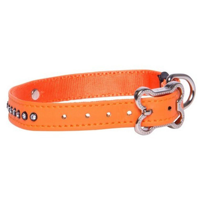 Collar ajustable modelo Luna para perros color Naranja, , large image number null