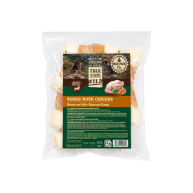True Origins Wild Huesos con Pollo Snack para perros