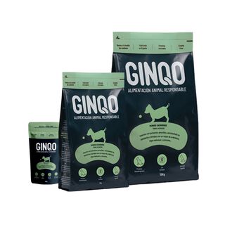 GINQO pienso hypoalergenico sabor insecto para perros cachorros