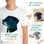 Mascochula camiseta hombre noche estrellada personalizada con tu mascota blanco, , large indicador imagen numero 2