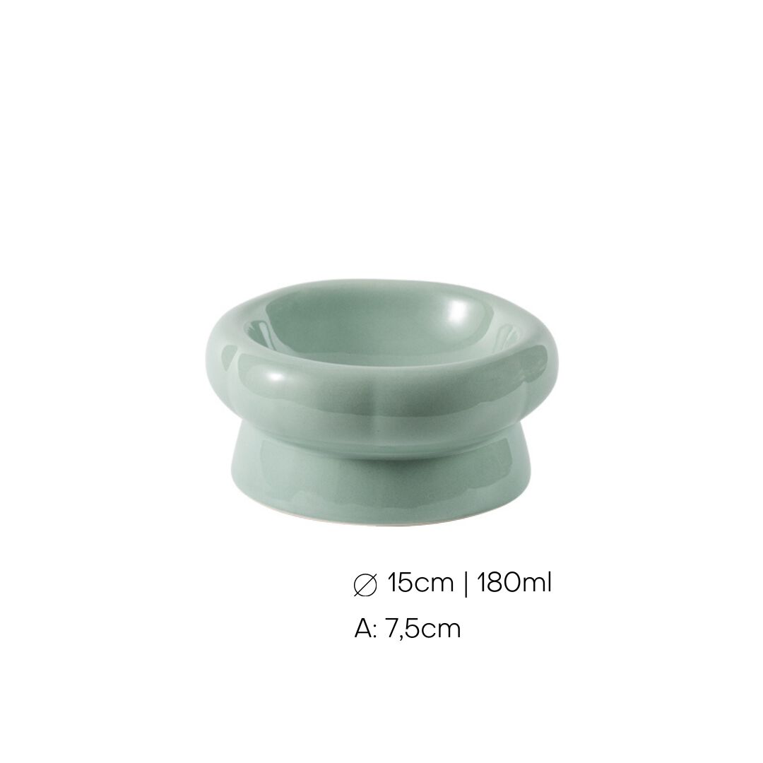 Taz&oacute;n de Cer&aacute;mica con Forma de Flor, , large Imagen numero 2