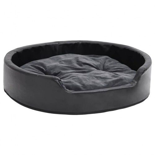 VidaXL Cama Negro y Gris Oscuro para perros y gatos, , large Imagen numero 2