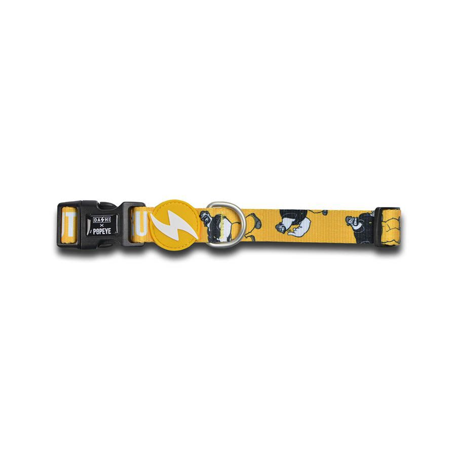 Collar de poli&eacute;ster Brutus para perros color Amarillo, , large Imagen numero 2