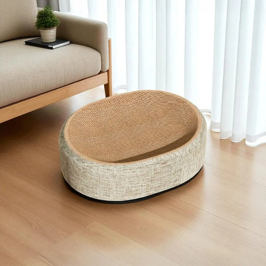 Althea Living - Rascador de sisal natural para gatos Caleta, cama y rascador, , large Imagen numero 3